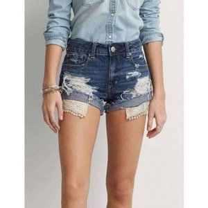 BNWT American Eagle Hi-Rise Festival Shorts